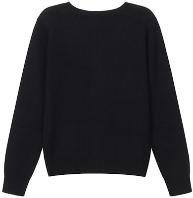 (Women) EMPORIO ARMANI SS23 Black Loose-Fit Knit Pullover Sweater. 8N2MW3-2MA1Z-0999 Lookbook (Women) EMPORIO ARMANI SS23 Black Loose-Fit Knit Pullover Sweater. 8N2MW3-2MA1Z-0999