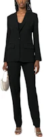 Lookbook (W) Emporio Armani SS23 黑色單釦純色長袖西裝外套. 3R2G69-2NQ2Z-0999