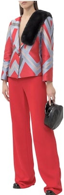 (W) Emporio Armani SS23 Blazer Lengan Panjang Corak Merah. 5NG45T-52108-010 Shop (W) Emporio Armani SS23 Blazer Lengan Panjang Corak Merah. 5NG45T-52108-010