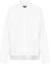 Buy (Women) EMPORIO ARMANI SS24 Asymmetric Button-Down Long Sleeve Shirt White 3D2C64-2N0FZ-10100