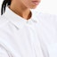 Sizing (Women) EMPORIO ARMANI SS24 Asymmetric Button-Down Long Sleeve Shirt White 3D2C64-2N0FZ-10100