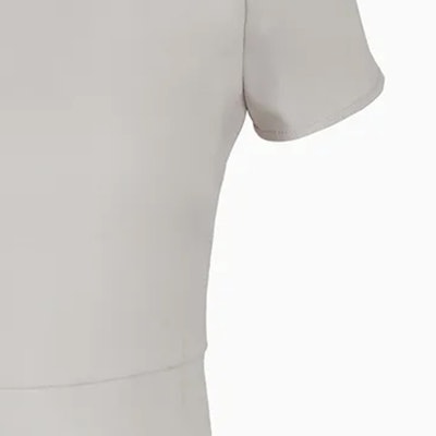 (Women) Emporio Armani SS24 Casual Crew Neck Short Sleeve Beige Dress. E3NA1F-F9923-1132 Lookbook (Women) Emporio Armani SS24 Casual Crew Neck Short Sleeve Beige Dress. E3NA1F-F9923-1132