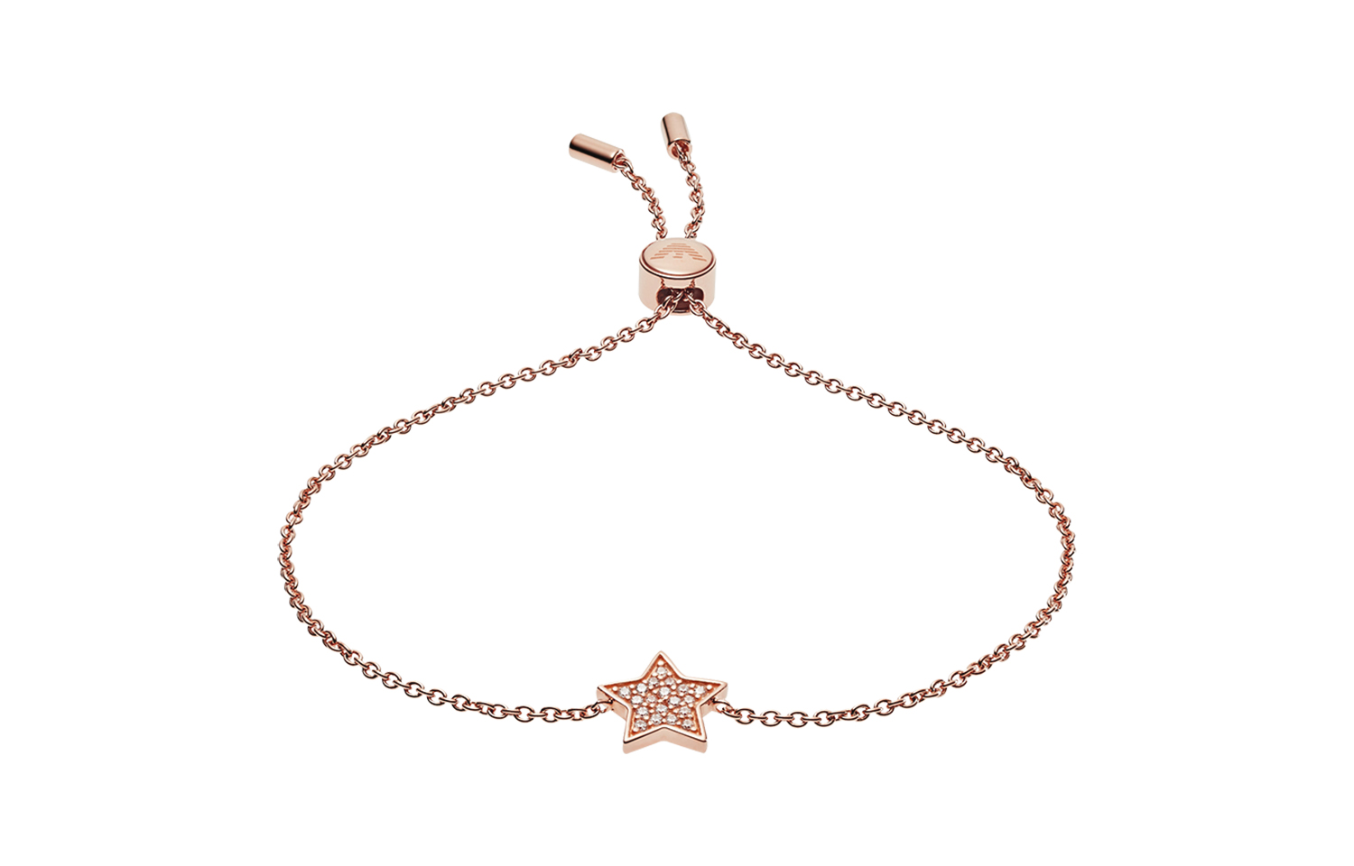 Order (W) 엠포리오 아르마니 스타더스트 925 실버 팔찌 스타 참 포함 EG3370221