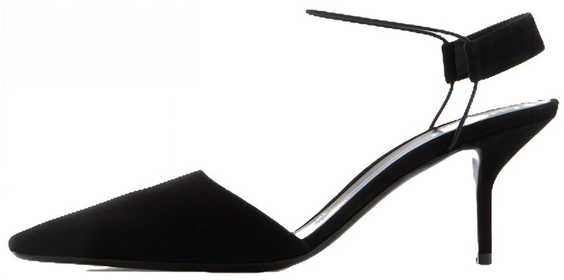 (Women) Emporio Armani Velvet High Heels 'Black Slip-On' X1E918XF657100002 Buy (Women) Emporio Armani Velvet High Heels 'Black Slip-On' X1E918XF657100002