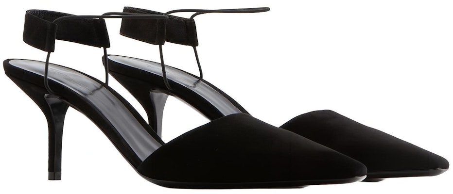 (Women) Emporio Armani Velvet High Heels 'Black Slip-On' X1E918XF657100002 Order (Women) Emporio Armani Velvet High Heels 'Black Slip-On' X1E918XF657100002