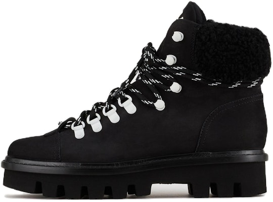 (Women) Emporio Armani Velvet Lace-Up Round Toe Bootie 'Black Fashion' X1M383XN1071K001 Buy (Women) Emporio Armani Velvet Lace-Up Round Toe Bootie 'Black Fashion' X1M383XN1071K001