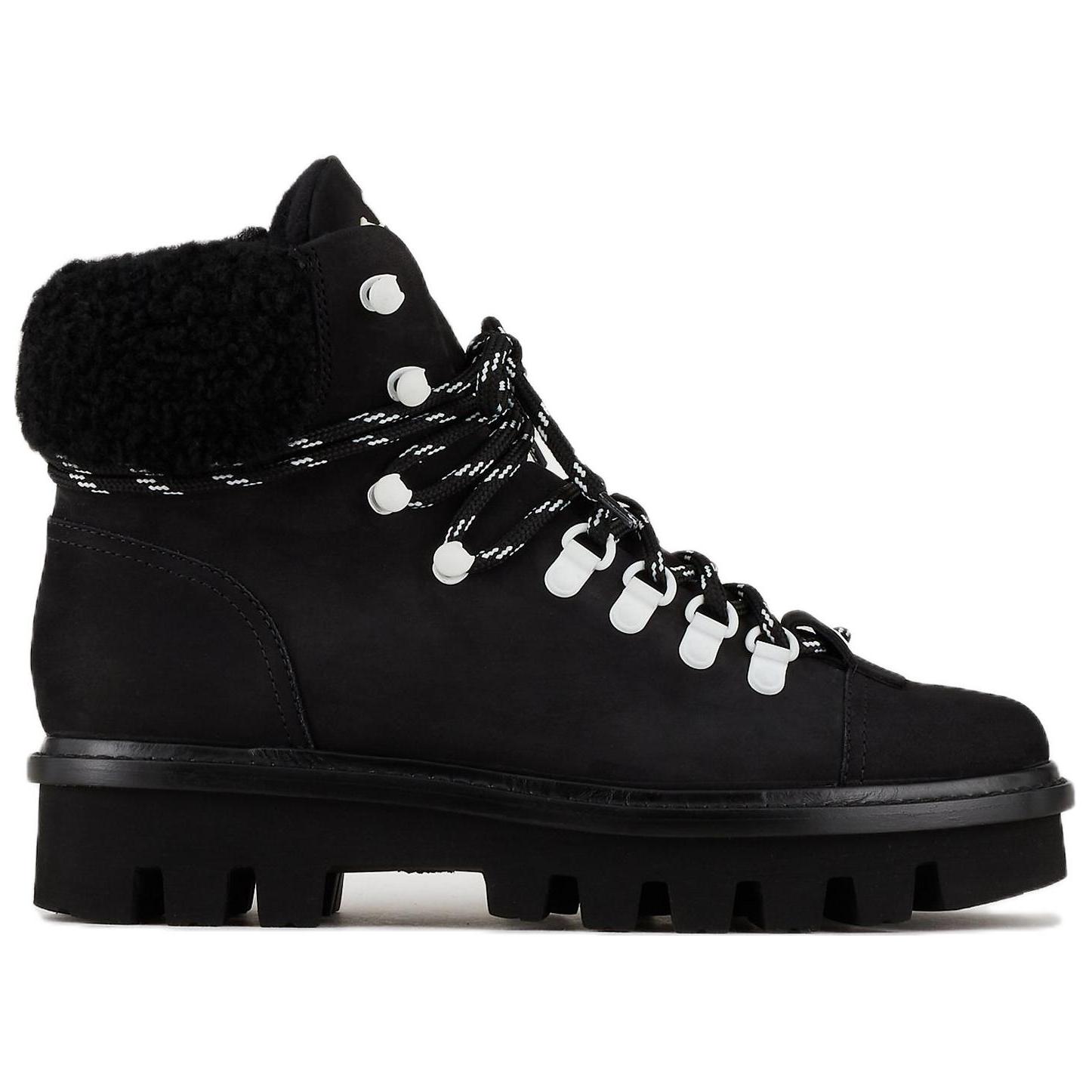 Order (W) Sepatu Boot Emporio Armani Velvet Hitam Fashion, Tali Bulat. X1M383XN1071K001