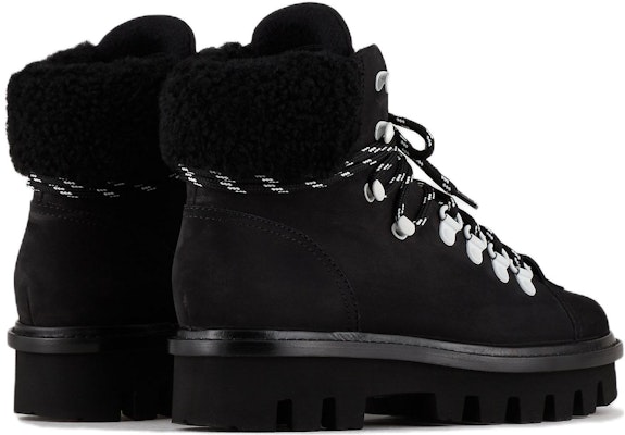 (Women) Emporio Armani Velvet Lace-Up Round Toe Bootie 'Black Fashion' X1M383XN1071K001 Shop (Women) Emporio Armani Velvet Lace-Up Round Toe Bootie 'Black Fashion' X1M383XN1071K001