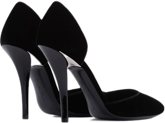 (Women) Emporio Armani Velvet Round Toe Slip-On Stiletto 'Black' X1E934XD115100002 Lookbook (Women) Emporio Armani Velvet Round Toe Slip-On Stiletto 'Black' X1E934XD115100002