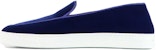 (W) Emporio Armani Kasut Beludru Slip-On Rendah 'Biru' X1Y004XL784100133