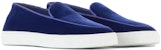 (W) Emporio Armani Kasut Beludru Slip-On Rendah 'Biru' X1Y004XL784100133