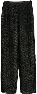 (Women) Emporio Armani Women’s SS22 High-Waisted Sequin Pants Black. INP1STI9920999 Order (Women) Emporio Armani Women’s SS22 High-Waisted Sequin Pants Black. INP1STI9920999