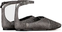 Lookbook (Women) Emporio Armani Woven Leather Flat 'Silver' X1R012XF522Q392