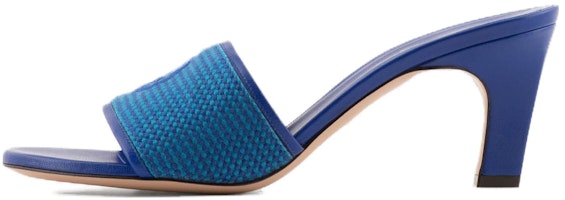 (Women) Emporio Armani Woven Slip-On High Heels 'Blue' X1R017XN8321T125 (Women) Emporio Armani Woven Slip-On High Heels 'Blue' X1R017XN8321T125