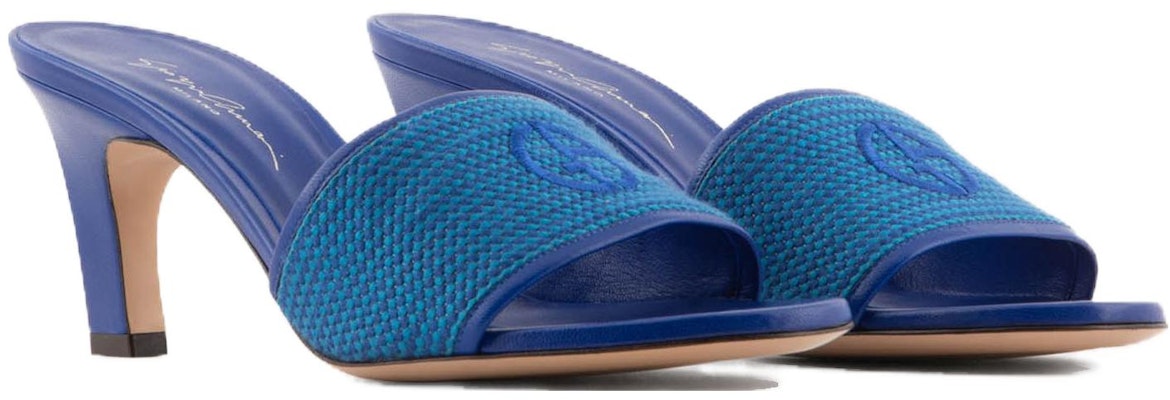 (Women) Emporio Armani Woven Slip-On High Heels 'Blue' X1R017XN8321T125 Order (Women) Emporio Armani Woven Slip-On High Heels 'Blue' X1R017XN8321T125