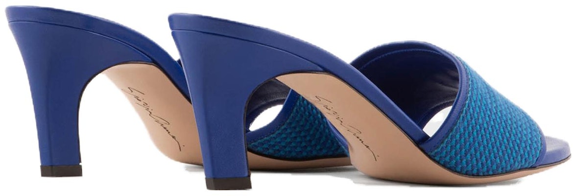 (Women) Emporio Armani Woven Slip-On High Heels 'Blue' X1R017XN8321T125 Shop (Women) Emporio Armani Woven Slip-On High Heels 'Blue' X1R017XN8321T125