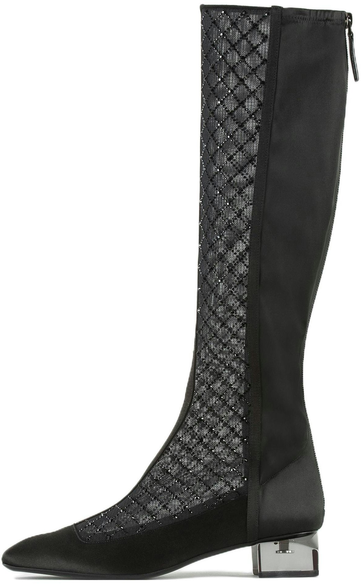 women-emporio-armani-zip-pointed-toe-high-top-boots-black-fashion-x1-o231-xn-3361-c293