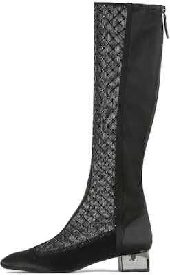 (Women) Emporio Armani Zip Pointed-Toe High-Top Boots 'Black Fashion' X1O231XN3361C293 Buy (Women) Emporio Armani Zip Pointed-Toe High-Top Boots 'Black Fashion' X1O231XN3361C293