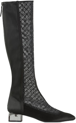 (Women) Emporio Armani Zip Pointed-Toe High-Top Boots 'Black Fashion' X1O231XN3361C293 Order (Women) Emporio Armani Zip Pointed-Toe High-Top Boots 'Black Fashion' X1O231XN3361C293