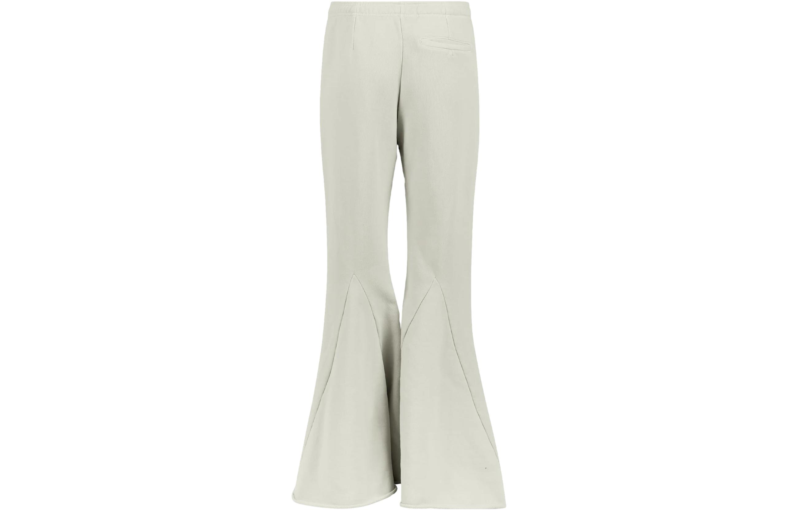 (Women) Entire Studios FW23  White Fleece-Lined Flared Casual Pants. ES2303RI 圖 3