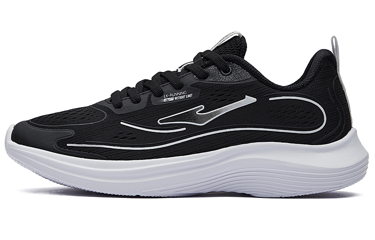 (W) ERKE 361 Degrees Low-Top Running Shoes 'Black'