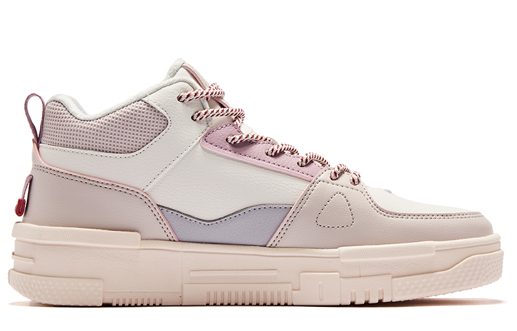 Order (W) ERKE 鸿星尔克 Zapatillas Skate Altas 'Rosa Blanco' 52123301249-106