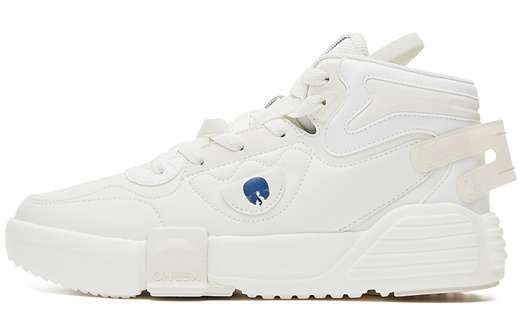 (Women) ERKE 一人之下 x Hongxing Qi Dan 'White Black High-Top' 12122301285-001