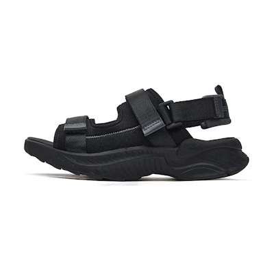 (W) ERKE Beach Casual Thick Sole Sports Sandal 'Black'