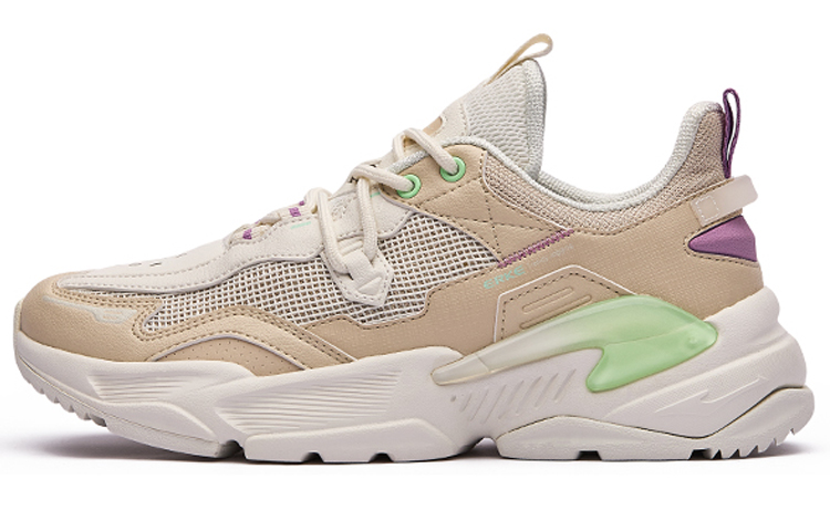 (W) ERKE Casual Low-Top Running 'Warm Linen'