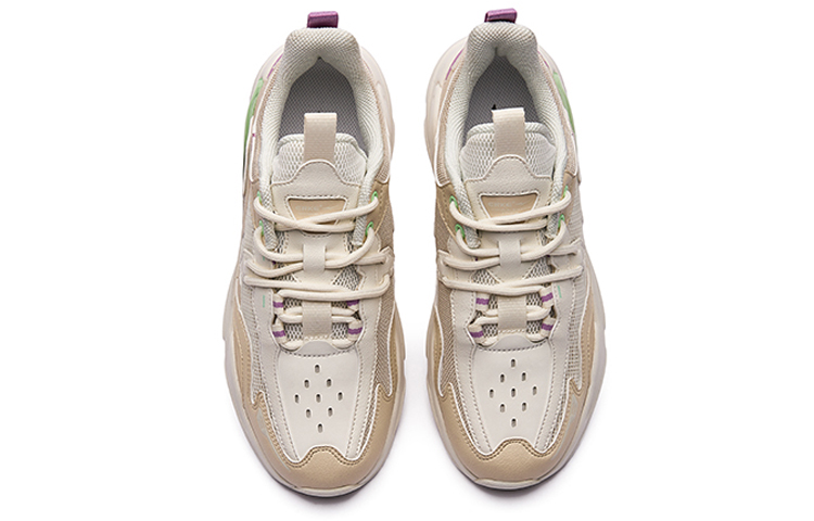 Lookbook (W) ERKE Casual Low-Top Running ''Warm Linen'' Scarpe da Corsa Basse Casual 52122102008-404