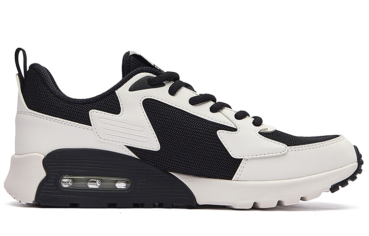 (W) ERKE CMFT Air Cushion Low 'Black White' 圖 2