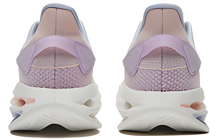 Shop 鸿星尔克 蓄能 透氣 低筒 跑步鞋 女款 粉紫色