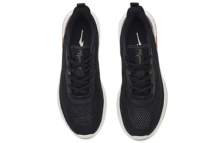 Lookbook (W) Kasut Larian Rendah ERKE Erxing Hongxing 'Hitam Merah Jambu Emas' 12122203207-002