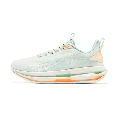 (W) ERKE Erxleben (Hongxing ) Rebound Shock-Absorbing Low Top Running Shoes 'Cool Green Nude Space'