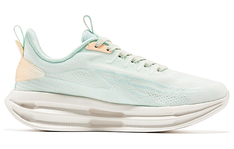 (W) ERKE Erxleben (Hongxing ) Rebound Shock-Absorbing Low Top Running Shoes 'Cool Green Nude Space' 圖 2