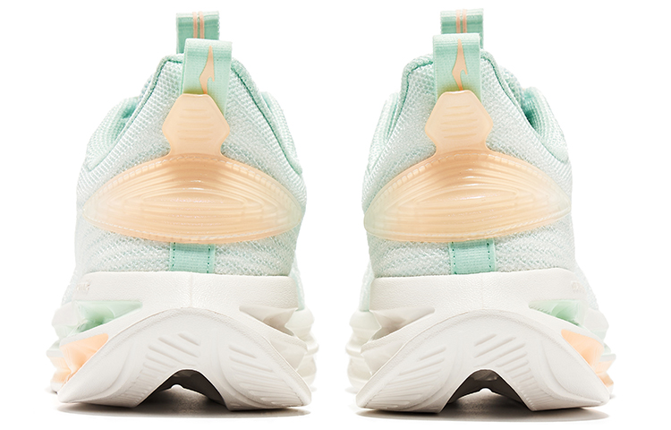 (W) ERKE Erxleben (Hongxing ) Rebound Shock-Absorbing Low Top Running Shoes 'Cool Green Nude Space' 圖 4
