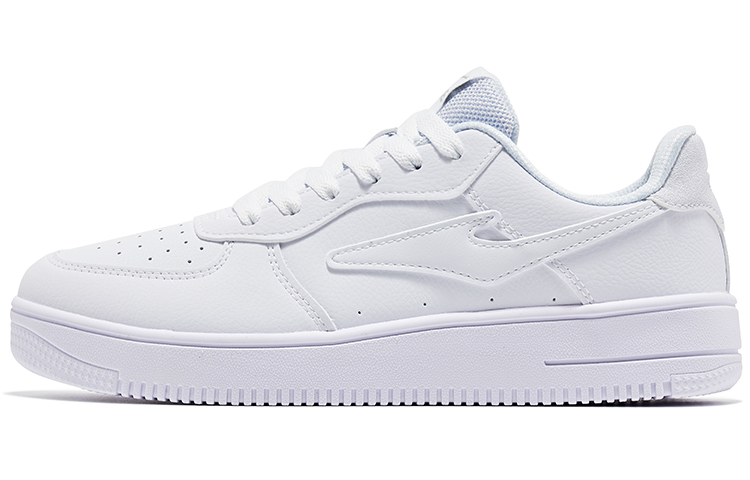 (Women) ERKE Erxleben Basic Versatile Low 'Pure White Light Gray' 12122101190-004