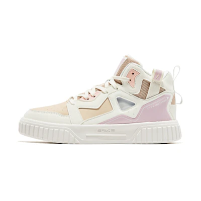(W) ERKE Erxleben Casual High-Top Sneakers 'White Pink'