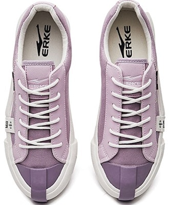 (W) 鸿星尔克 Erxleben 中国复古低帮紫色运动鞋 12122101510-705 Lookbook (W) 鸿星尔克 Erxleben 中国复古低帮紫色运动鞋 12122101510-705