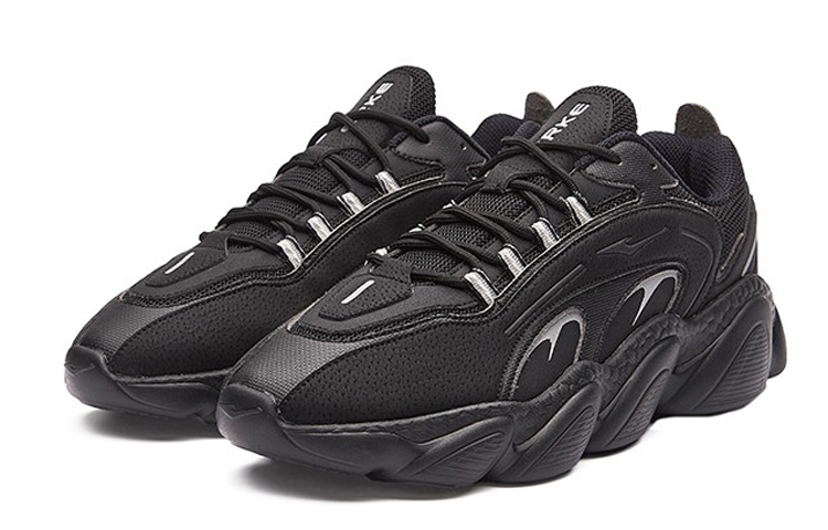 (W) ERKE Erxleben CMFT Running Low 'Solid Black' 圖 2