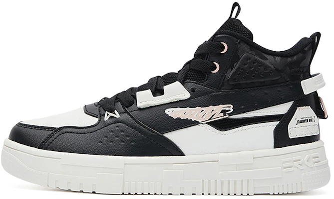 (W) ERKE Erxleben High-Top Sneaker 'Hitam Putih Nyaman' 52122301447-004 Buy (W) ERKE Erxleben High-Top Sneaker 'Hitam Putih Nyaman' 52122301447-004