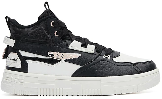 (W) ERKE Erxleben High-Top Sneaker 'Hitam Putih Nyaman' 52122301447-004 Order (W) ERKE Erxleben High-Top Sneaker 'Hitam Putih Nyaman' 52122301447-004