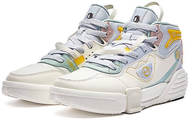 (Women) ERKE Erxleben High-Top Sneakers 'White Blue' 12121301526-001 Order (Women) ERKE Erxleben High-Top Sneakers 'White Blue' 12121301526-001