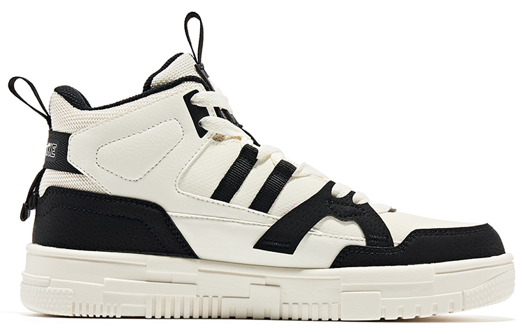 Order (W) ERKE Erxleben High Top 'Hitam Putih' 52122401207-004