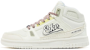 (Women) ERKE Erxleben High Top 'Fashion Comfort Versatile White Green' 92122301438-002 (Women) ERKE Erxleben High Top 'Fashion Comfort Versatile White Green' 92122301438-002