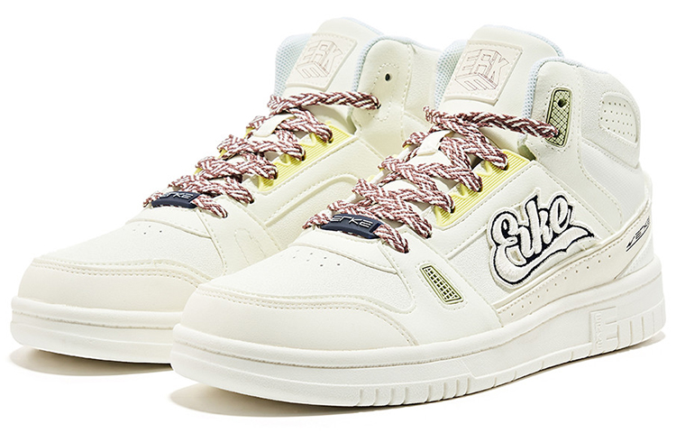 Order (W) 鸿星尔克 Erxleben 高帮鞋 '时尚舒适百搭 白绿' 92122301438-002