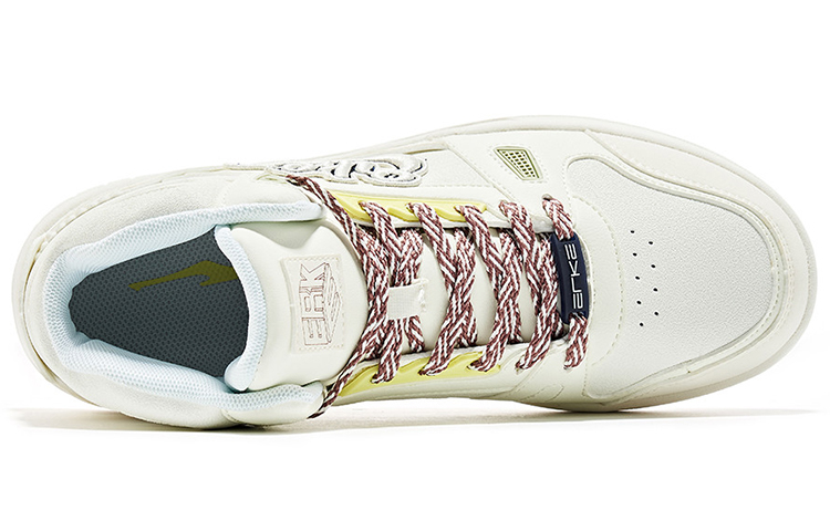 Lookbook (W) 鸿星尔克 Erxleben 高帮鞋 '时尚舒适百搭 白绿' 92122301438-002