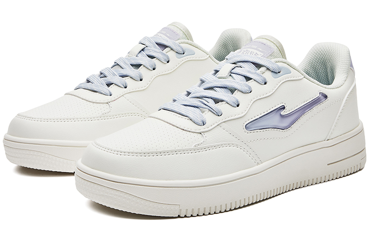 (W) ERKE Erxleben Low Top 'White Blue Rose' 圖 3