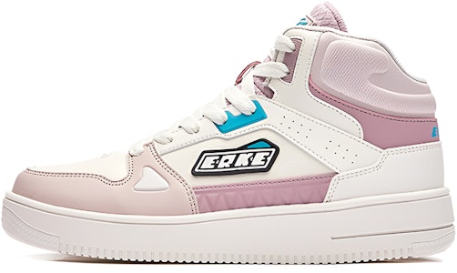 鴻星爾克 耐磨 中筒 板鞋 女款 白灰 Buy 鴻星爾克 耐磨 中筒 板鞋 女款 白灰