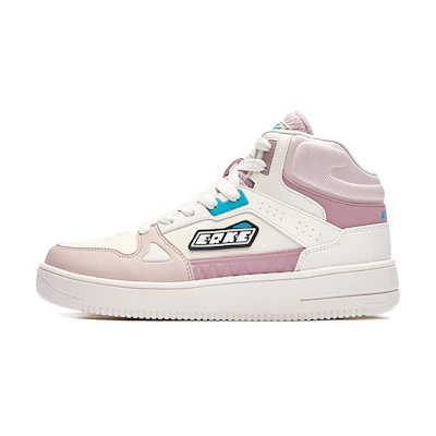 (W) ERKE Erxleben Mid-Top Skate Shoes 'White Grey'
